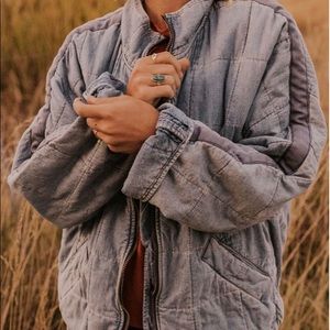 Free People Dolman Quilted Jacket